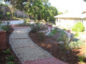 Water Collection System landscape design