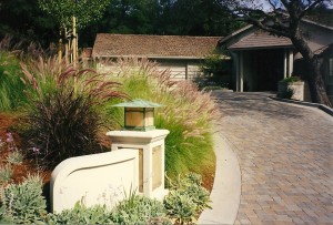 Residential Landscape Designer Entryway and driveway